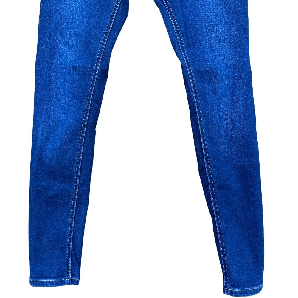 Indigo Blue Maternity Dark Blue Skinny Jeans Size M - Picture 6 of 14